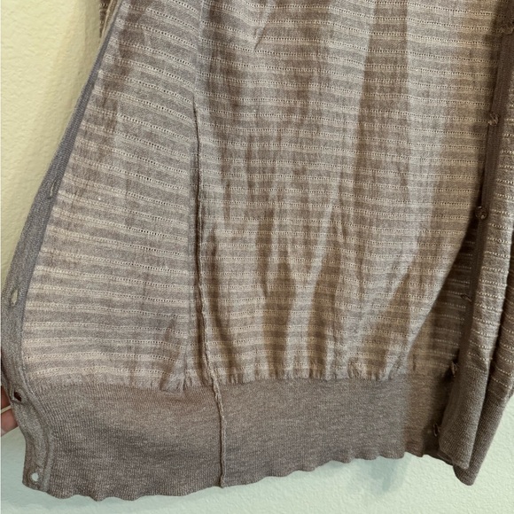 J.crew Cardigan Wool Blend Camel Hair Sweater Cardigan - Picture 8 of 12